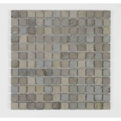 Natural stone mosaic 100 x 50 cm - 2,5 x 2,5 cm